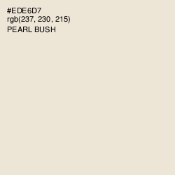 #EDE6D7 - Pearl Bush Color Image